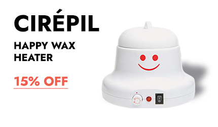 Save 15% on Cirepil Happy Wax warmers. Click Here to Shop Now.